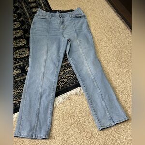 LuLaRoe Women's Straight Leg Seamed Denim size 36